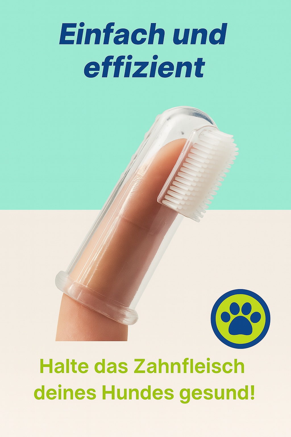Browny’s Zahnpfote  – Die sanfte Zahnbürste für alle Fellnasen