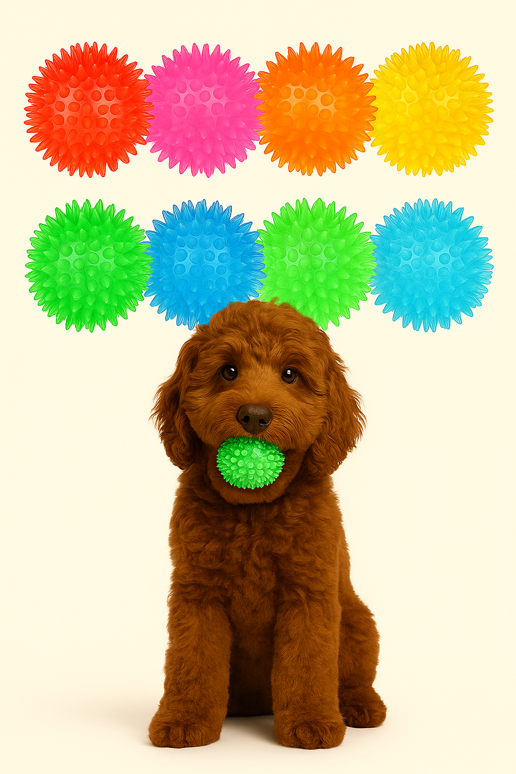 Brownies Quietschbälle – Bunter Überraschungsspaß für Hunde!