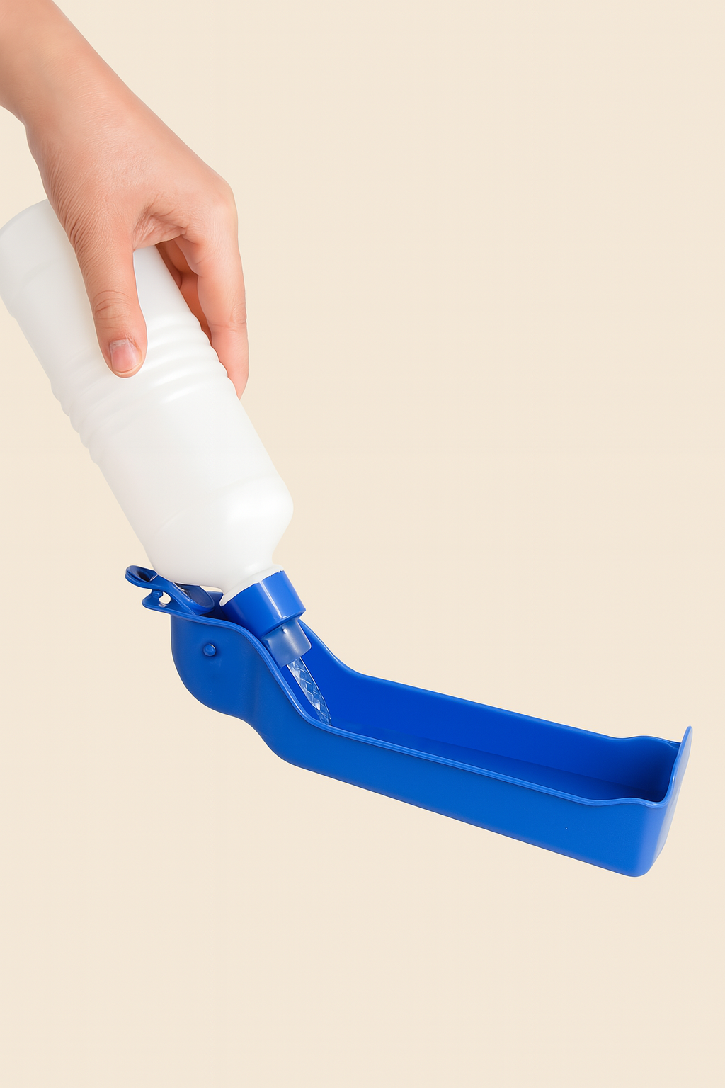 Faltbare Hunde-Trinkflasche – Praktisch für unterwegs