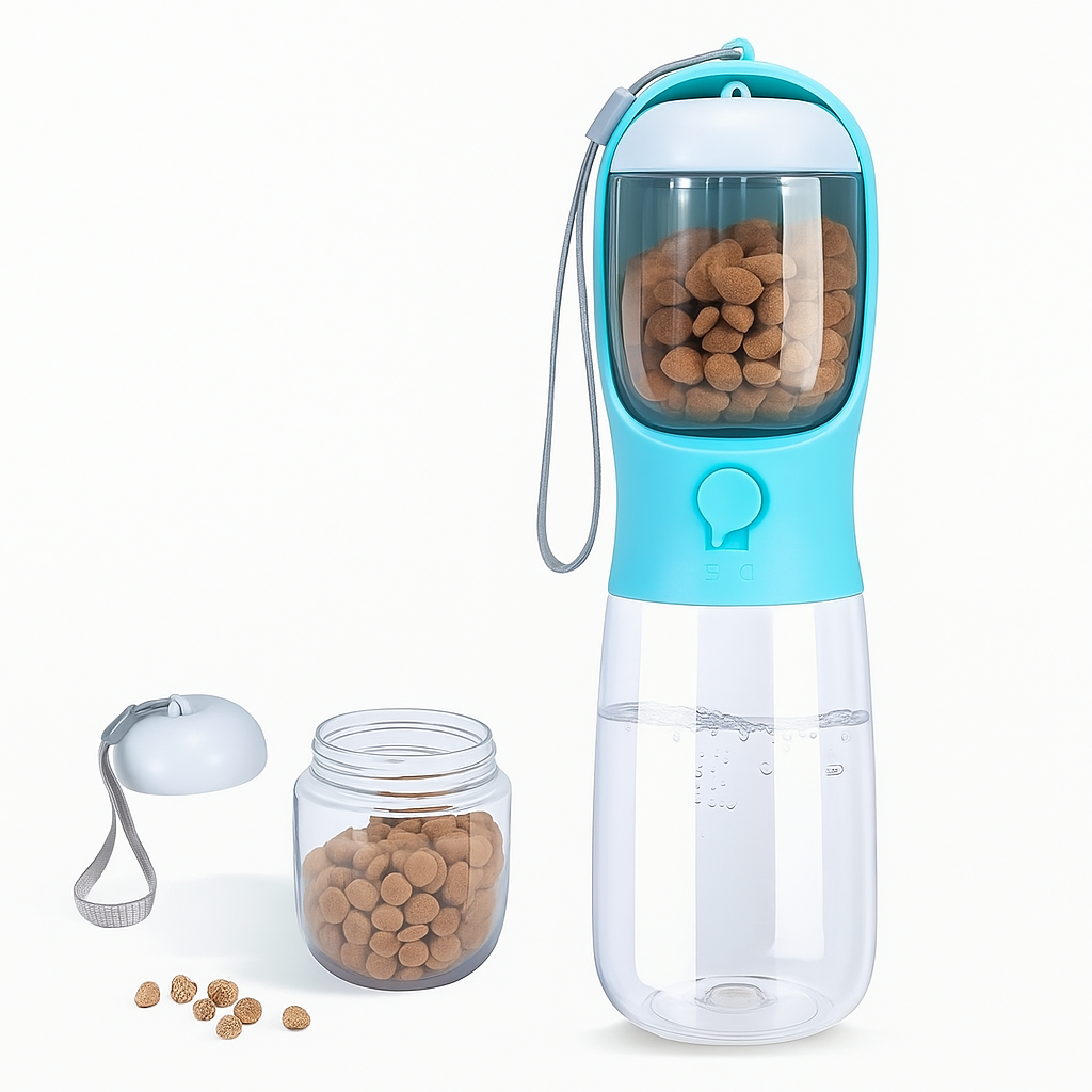 Browny’s 2-in-1 Wasser- & Futterspender – Für unterwegs gemacht!