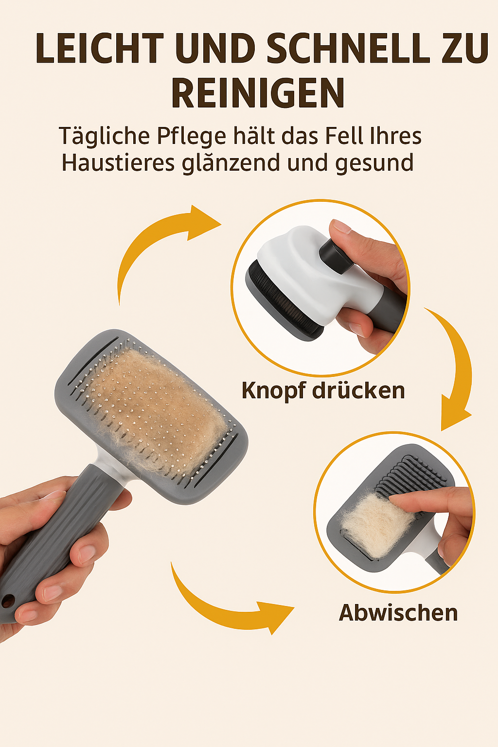 Coffret de toilettage préféré de Browny – Soins complets 8 en 1 pour des amis à quatre pattes heureux !