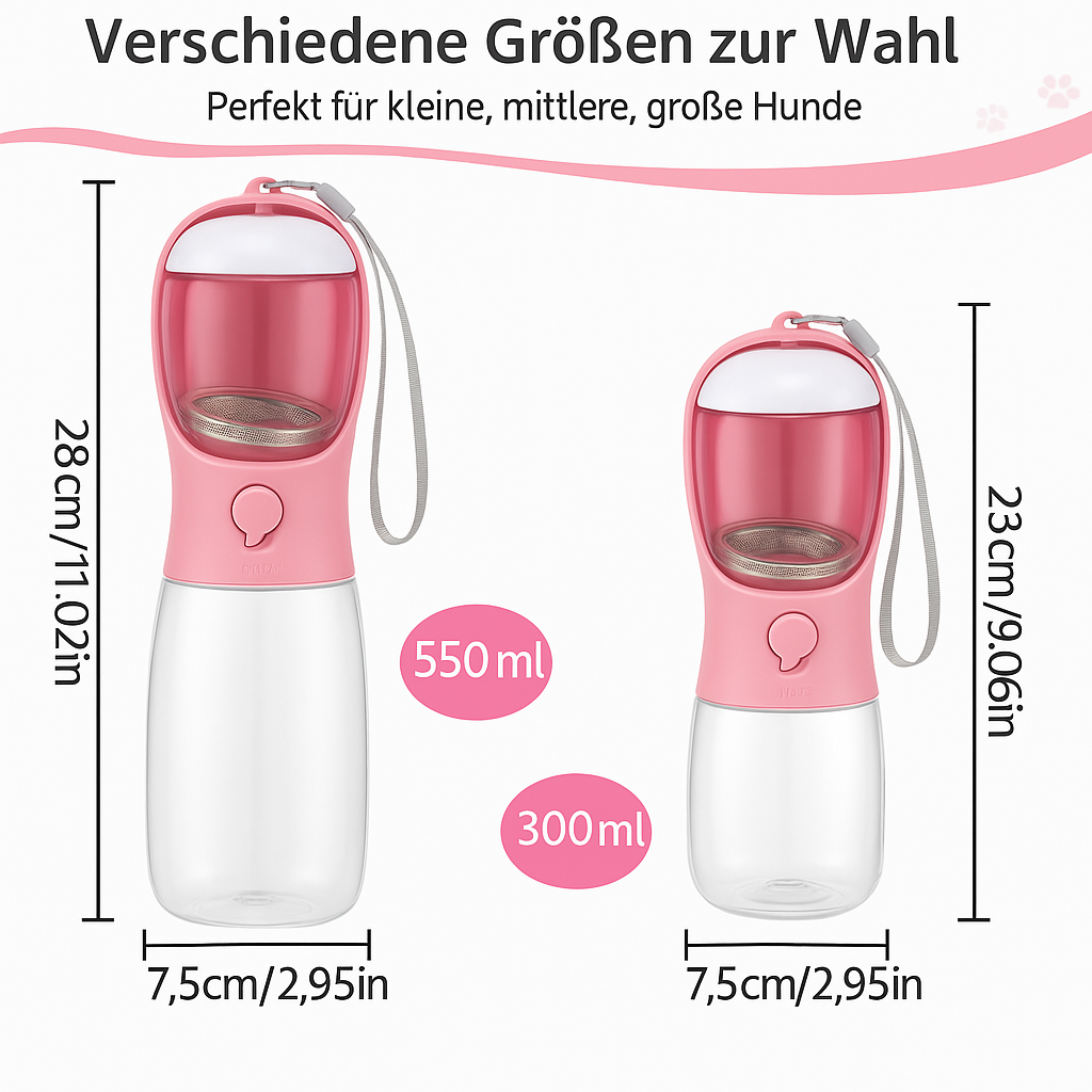 Browny’s 2-in-1 Wasser- & Futterspender – Für unterwegs gemacht!