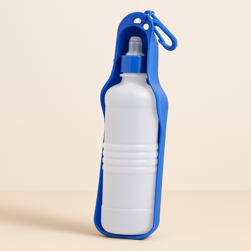 Faltbare Hunde-Trinkflasche – Praktisch für unterwegs