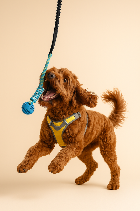 Browny’s Bungee-Zugseil – Interaktives Spiel- & Kauspielzeug für aktive Hunde