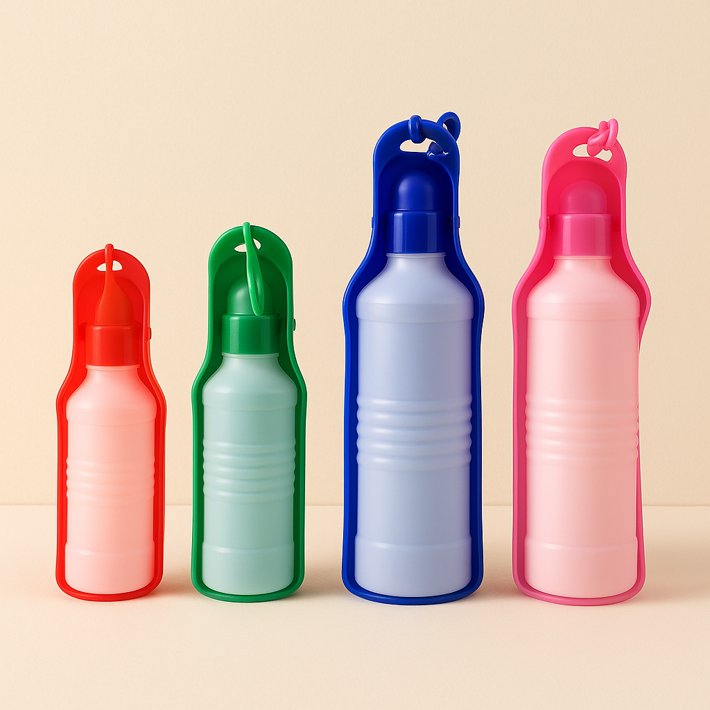 Faltbare Hunde-Trinkflasche – Praktisch für unterwegs