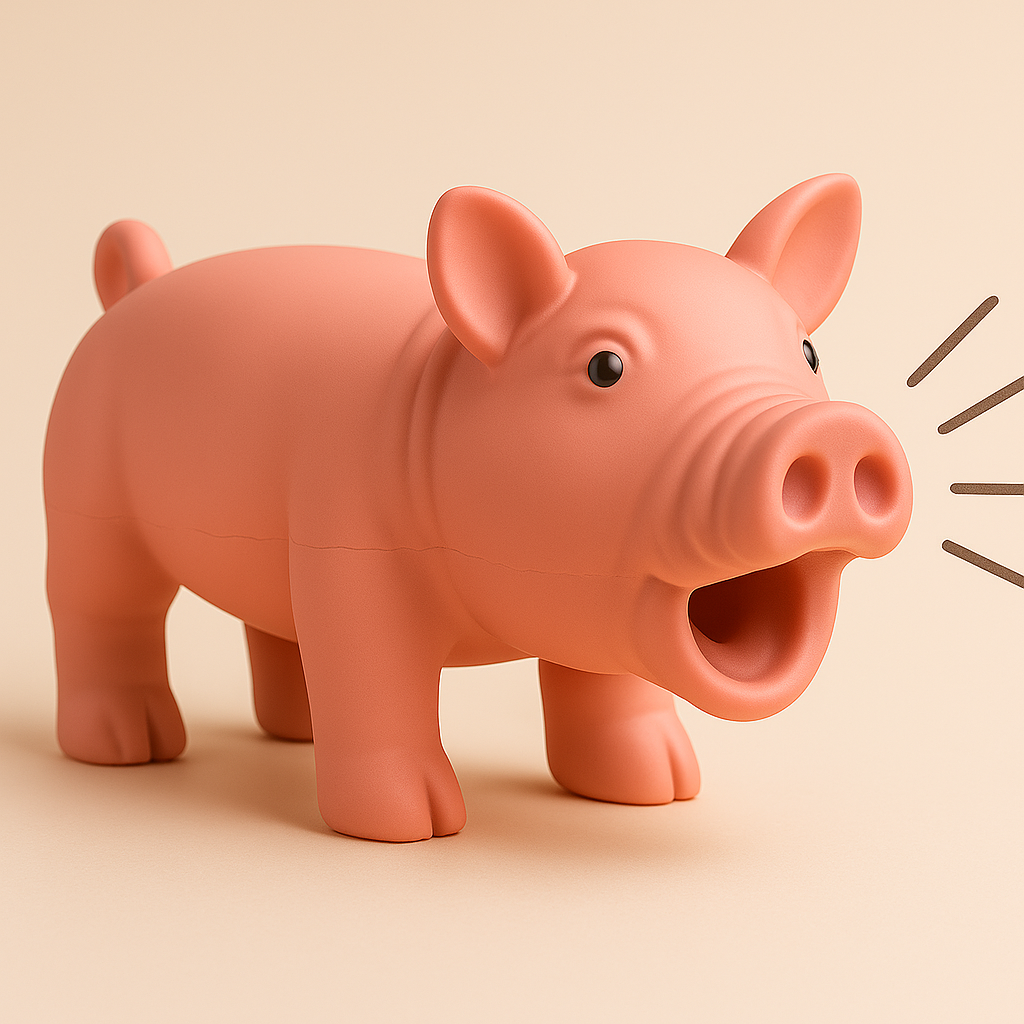 „Grunz & Spaß“ – Das Quietsch-Schwein für endlosen Spielspaß!